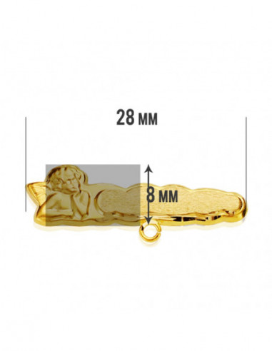 9K ALFILER BEBE ORO AMARILLO ANGELITO...