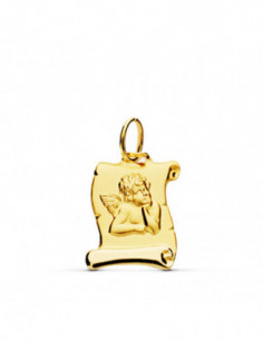 9K PERGAMINO ANGELITO 16X11 MM 2