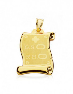 9K PERGAMINO ORO AMARILLO... 2