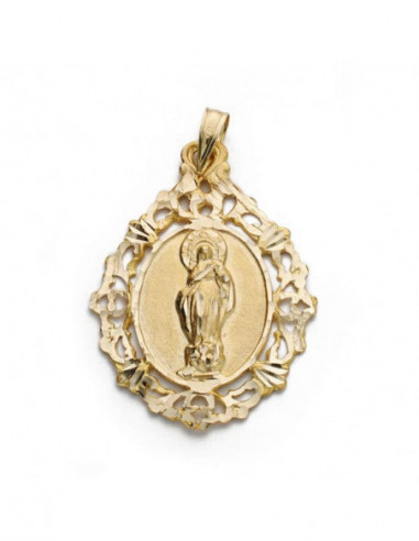 9K MEDALLA VIRGEN INMACULADA 9K 31X23MM