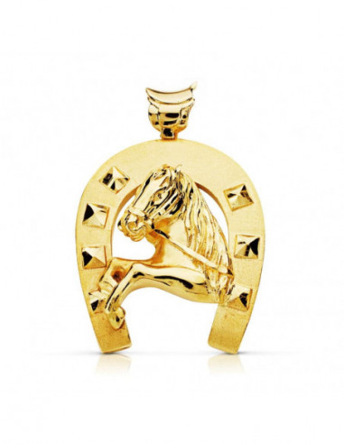 9K HERRADURA CABALLO 40X35 MM