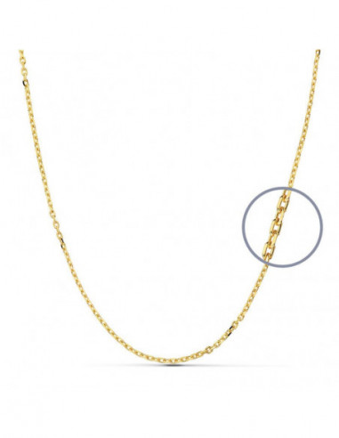 9K CADENA FORZADA ORO AMARILLO 9...