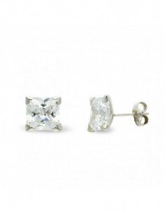 9K PENDIENTES ORO BLANCO... 2