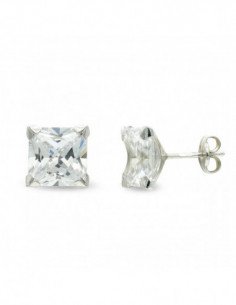 9K PENDIENTES ORO BLANCO... 2