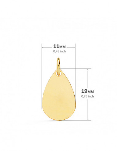 9K MEDALLA GOTA ANGELITO BURLON...