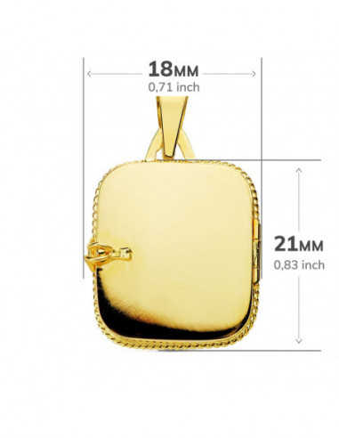 9K GUARDAPELO DIJE PORTAFOTOS...