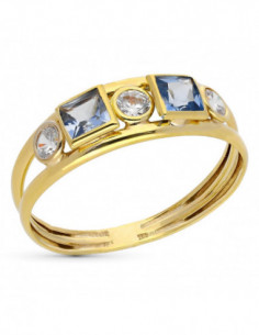 9K SORTIJA ORO BICOLOR... 2