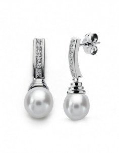 9K PENDIENTES ORO BLANCO... 2