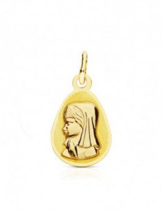 9K MEDALLA VIRGEN NIÑA GOTA... 2