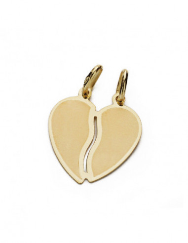 9K COLGANTE CORAZON ORO AMARILLO...