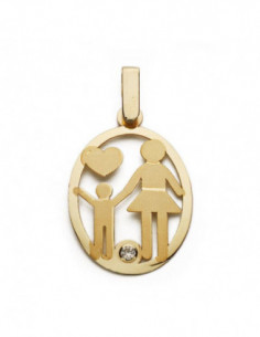 9K COLGANTE ORO AMARILLO... 2