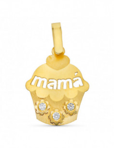 9K COLGANTE ORO AMAIRLLO... 2