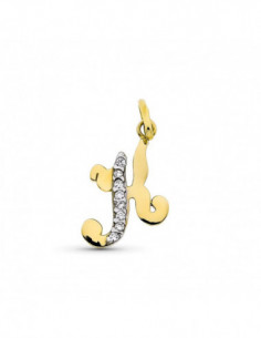 9K COLGANTE LETRA H CON... 2