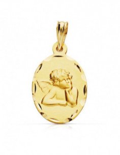 9K ANGEL BURLON OVAL 23X14 MM 2