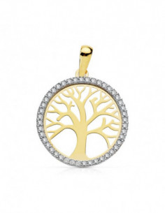 9K COLGANTE ORO BICOLOR... 2