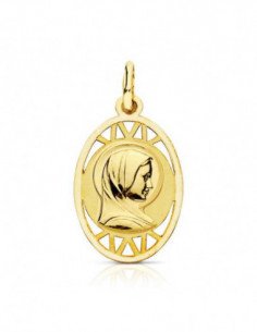 9K MEDALLA VIRGEN FRANCESA... 2
