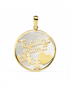 9K COLGANTE ORO AMARILLO... 2