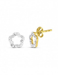 9K PENDIENTES ORO AMARILLO... 2