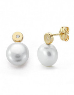 9K PENDIENTES ORO AMARILLO... 2