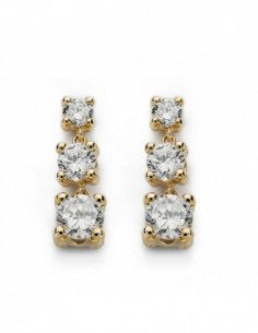 9K PENDIENTES ORO AMARILLO... 2
