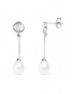 9K PENDIENTES LARGOS ORO... 2