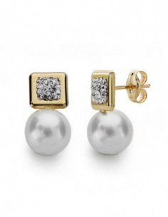 9K PENDIENTES ORO AMARILLO... 2