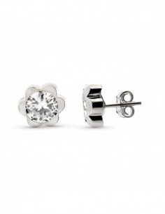 9K PENDIENTES ORO BLANCO... 2