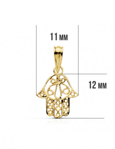 9K MANO DE FATIMA ORO AMARILLO 9K...