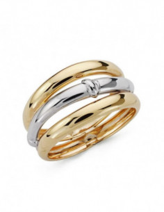 9K SORTIJA BANDAS BICOLOR 2