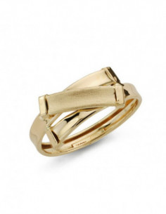 9K SORTIJA ORO AMARILLO BANDAS 2