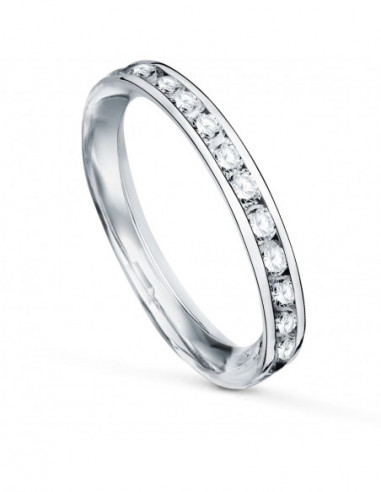 9K SORTIJA ORO BLANCO CON CIRCONITAS...