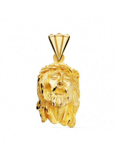 9K CABEZA DE CRISTO 9K 32X18 MM