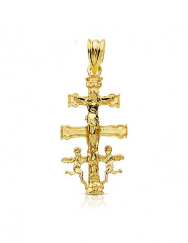 9K CRUZ CARAVACA ORO AMARILLO CON...