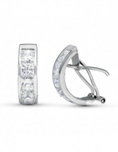 9K PENDIENTES ORO BLANCO... 2