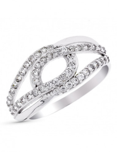 9K SORTIJA ORO BLANCO CIRCONITAS... 9K SORTIJA ORO BLANCO CIRCONITAS...