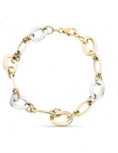 9K PULSERA HUECA 20.5 CM 2