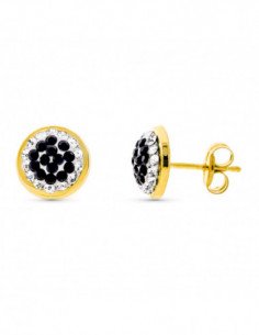 9K PENDIENTES ORO AMARILLO... 2