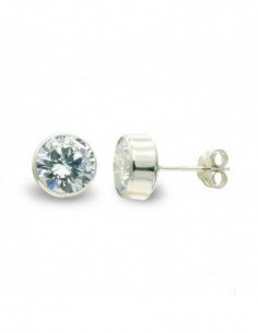 9K PENDIENTES ORO BLANCO 7... 2