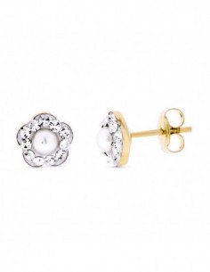 9K PENDIENTES ORO AMARILLO... 2