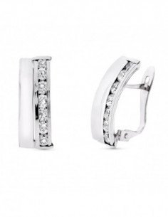 9K PENDIENTES ORO BLANCO... 2