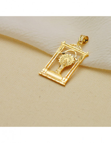 9K COLGANTE ORO AMARILLO VIRGEN DEL...