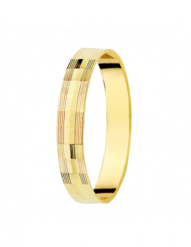 9K ALIANZA ORO AMARILLO TALLADA 3 MM... 9K ALIANZA ORO AMARILLO TALLADA 3 MM...