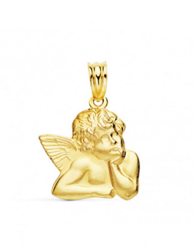 9K ANGELITO BURLON SILUETA 20X17 MM