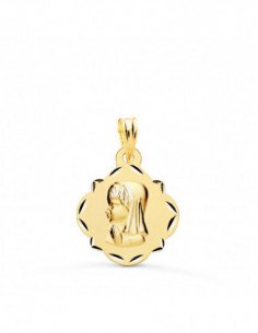 9K MEDALLA ORO AMARILLO... 2