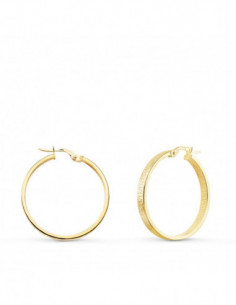 9K AROS ORO AMARILLO HUECOS... 2