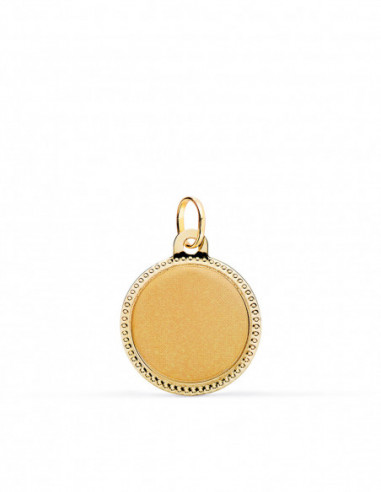 9K DISCO ORO AMARILLO LISO MATIZADO...