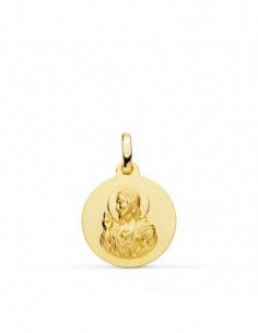 9k MEDALLA CORAZON DE JESUS... 2