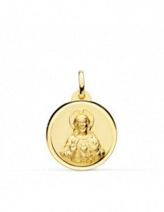 9K MEDALLA CORAZON DE JESUS... 2