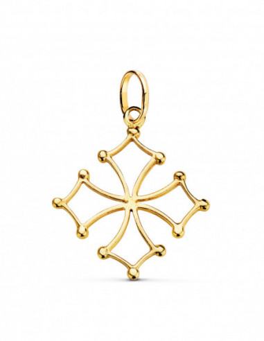 9K CRUZ DE OCCITANIA ORO AMARILLO. 28...