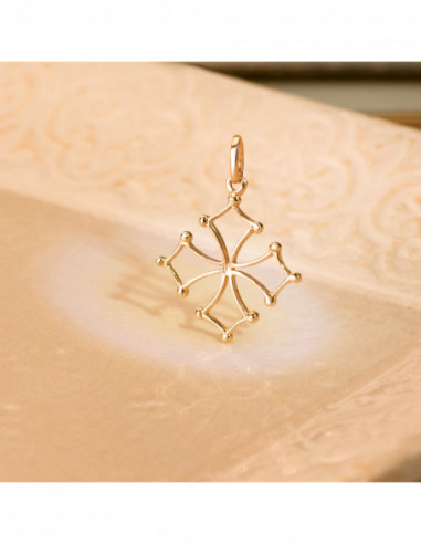 9K CRUZ DE OCCITANIA ORO AMARILLO. 28...